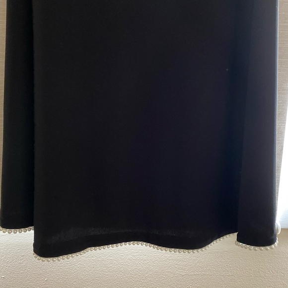 Red Coral Sleeveless Tunic with Pearl Detailing - Picture 1 of 5